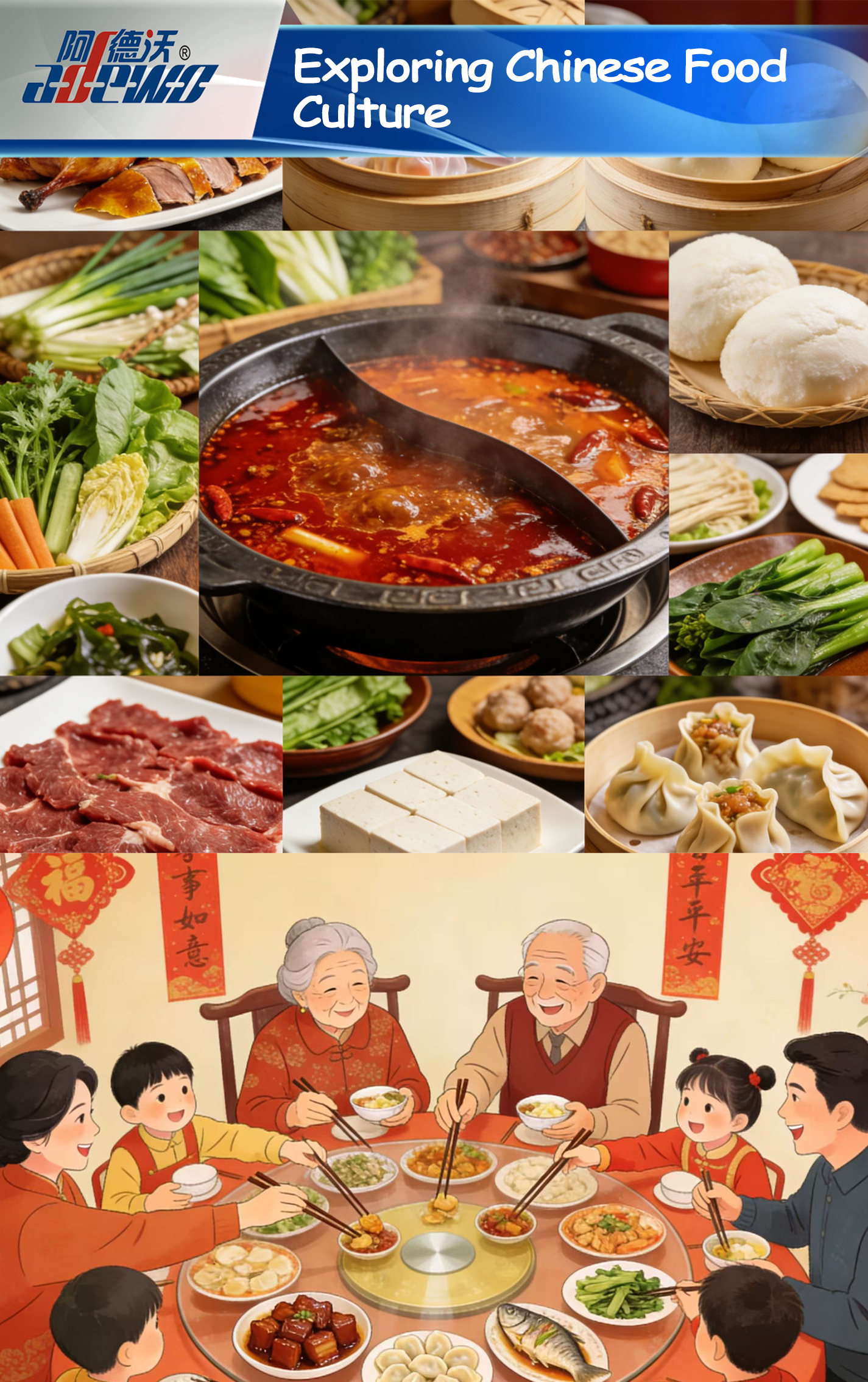 ຄົ້ນຫາວັດທະນະທໍາອາຫານຈີນ: ການເດີນທາງຜ່ານລົດຊາດແລະປະເພນີ