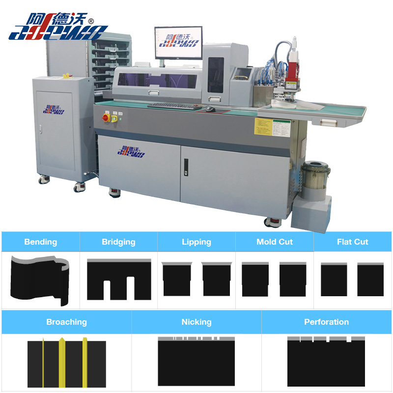 ABM-832C2 Multi-Function Steel Rule Die Auto Bender Machines for BOBST-Certified Die Makers