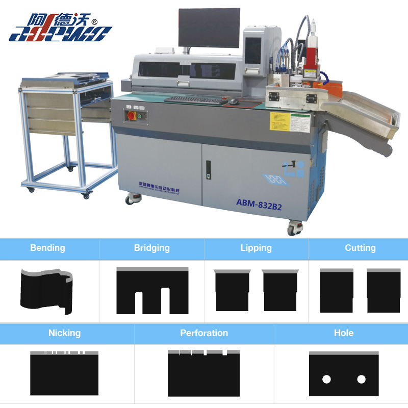 Thermoforming Die ເຮັດເຫຼັກກົດລະບຽບອັດຕະໂນມັດ Bender ເຄື່ອງ